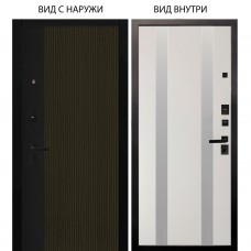 Black / Рокси Дуб рейка морение / Дуэт Белое дерево вставки Изабель