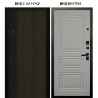 Black / Рокси Дуб рейка морение / Скиф Софт милк