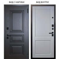 Black / Скиф Горький шоколад / Соренто Белая эмаль