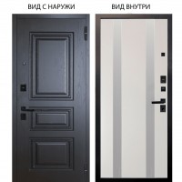 Black / Скиф Горький шоколад / Дуэт Белое дерево вставки Изабель