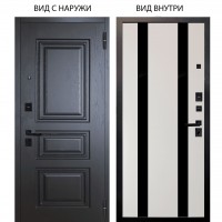 Black / Скиф Горький шоколад / Дуэт Белое дерево вставки Кензо