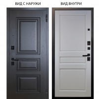 Black / Скиф Горький шоколад / Каролина Белая эмаль