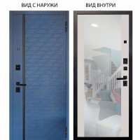 Black / Тори Синий софт / Вояж Белое дерево