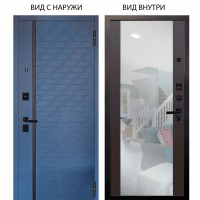 Black / Тори Синий софт / Вояж Венге