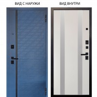 Black / Тори Синий софт / Дуэт Белое дерево вставки Изабель
