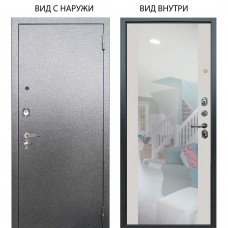 Люкс 3К металл Антик Серебро / Вояж Белое дерево