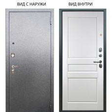 Люкс 3К металл Антик Серебро / Каролина Белая эмаль