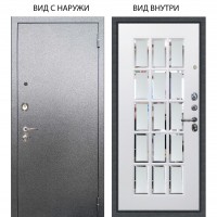 Люкс 3К металл Антик Серебро / Мэрелин Софт милк зеркало с фацетом и пескоструем