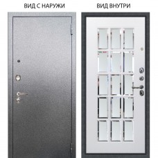 Люкс 3К металл Антик Серебро / Мэрелин Софт милк зеркало с фацетом и пескоструем