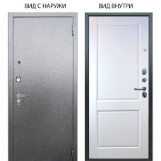 Люкс 3К металл Антик Серебро / Соренто Белая эмаль