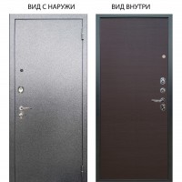 Люкс 3К металл Антик Серебро / Элегант Венге горизонт