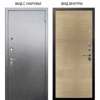 Люкс 3К металл Антик Серебро / Элегант Дорс светлый горизонт