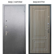 Люкс 3К металл Антик Серебро / Элион Дуб филадельфия крем