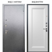 Люкс 3К металл Антик Серебро / Анастасия 1 Белый снег