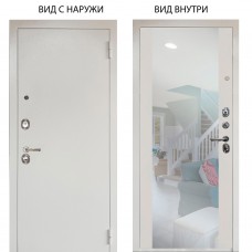 Люкс 3К металл Снежно-белый / Вояж Белое дерево