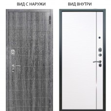 Люкс 3К металл Снежно-белый / Гауда Роял Вуд Белый