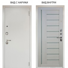 Люкс 3К металл Снежно-белый / Диана Белая лиственница