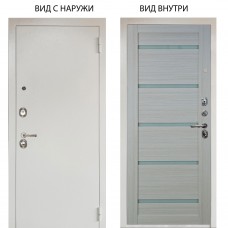 Люкс 3К металл Снежно-белый / Александра Белая лиственница