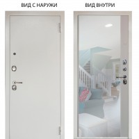 Люкс 3К металл Снежно-белый / Магнум Софт милк