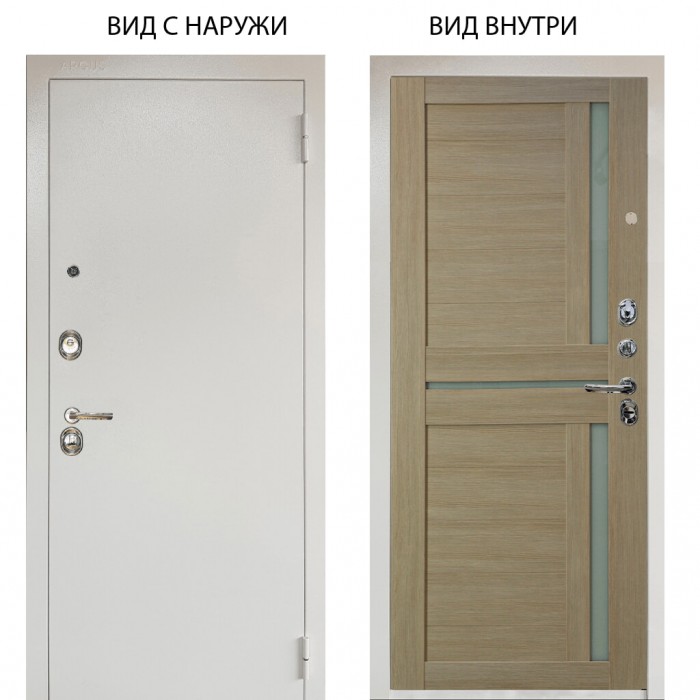 Люкс 3К металл Снежно-белый / Мирра Буксус