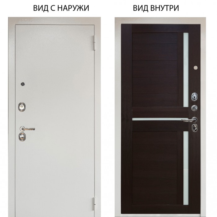 Люкс 3К металл Снежно-белый / Мирра Вельвет