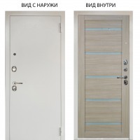 Люкс 3К металл Снежно-белый / Александра Буксус