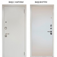 Люкс 3К металл Снежно-белый / Под покраску