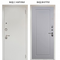 Люкс 3К металл Снежно-белый / Тревор Софт милк