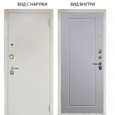 Люкс 3К металл Снежно-белый / Тревор Софт милк