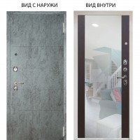 Люкс 3К / Агат Темный бетон / Вояж Венге