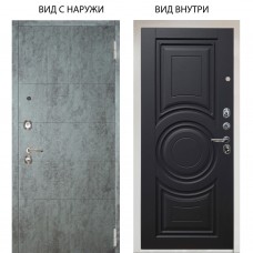Люкс 3К / Агат Темный бетон / Могадиш Черный софт