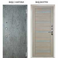 Люкс 3К / Агат Темный бетон / Александра Буксус