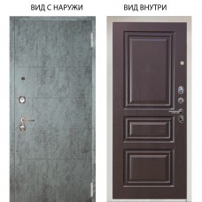 Люкс 3К / Агат Темный бетон / Скиф Горький шоколад