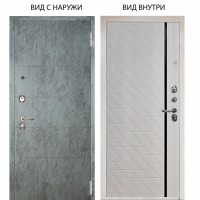 Люкс 3К / Агат Темный бетон / Тори Софт милк