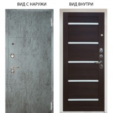 Люкс 3К / Агат Темный бетон / Александра Вельвет