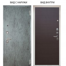 Люкс 3К / Агат Темный бетон / Элегант Венге горизонт