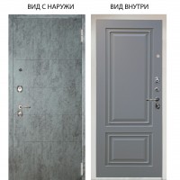 Люкс 3К / Агат Темный бетон / Элион Силк маус