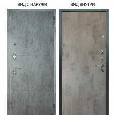Люкс 3К / Агат Темный бетон / Агат Светлый бетон