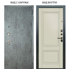 Люкс 3К / Агат Темный бетон / Анастасия 2 Ваниль винил
