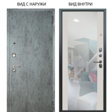 Люкс 3К / Агат Темный бетон / Вояж Белое дерево