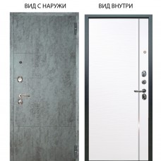 Люкс 3К / Агат Темный бетон / Гауда Роял вуд белый