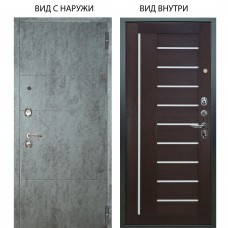 Люкс 3К / Агат Темный бетон / Диана Вельвет