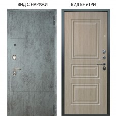Люкс 3К / Агат Темный бетон / Скиф Дуб филадельфия крем