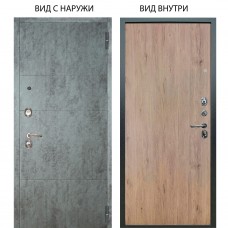Люкс 3К / Агат Темный бетон / Элегант Рустик соломенный