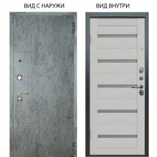 Люкс 3К / Агат Темный бетон / Александра Серый винил