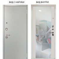 Люкс 3К / Агат Вельвет белый горизонт / Вояж Белое дерево