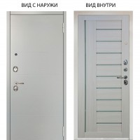 Люкс 3К / Агат Вельвет белый горизонт / Диана Белая лиственница