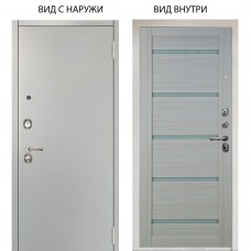 Люкс 3К / Агат Вельвет белый горизонт / Александра Белая лиственница