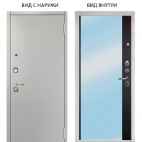 Люкс 3К / Агат Вельвет белый горизонт / Магнум Черный софт