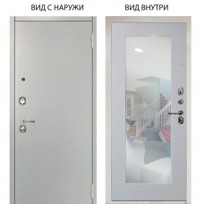 Люкс 3К / Агат Вельвет белый горизонт / Милли Роял вуд белый